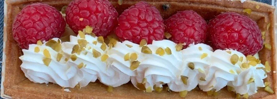 Finger framboise pistache