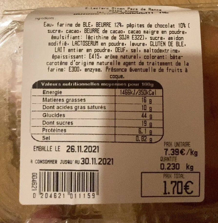 Suisse au chocolat