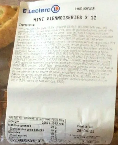 Mini viennoiseries