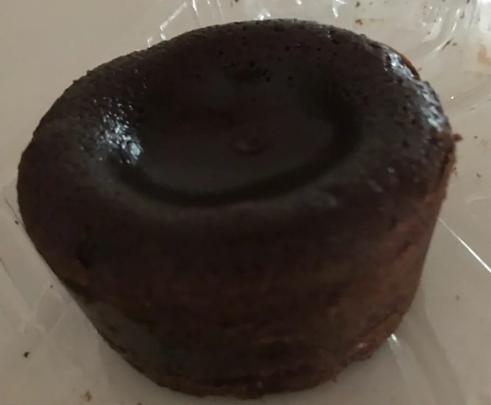 Coeur coulant decongele