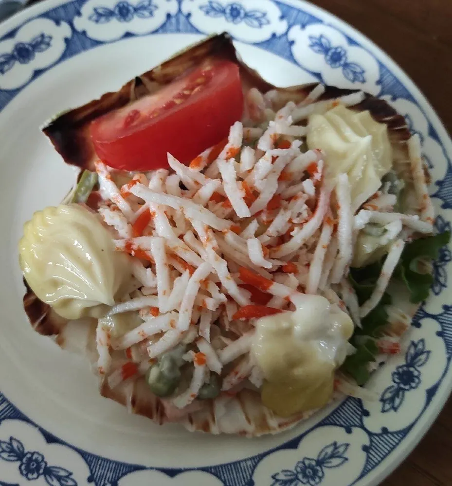 Coquille de surimi