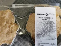 Coquille St Jacques à la bretonne