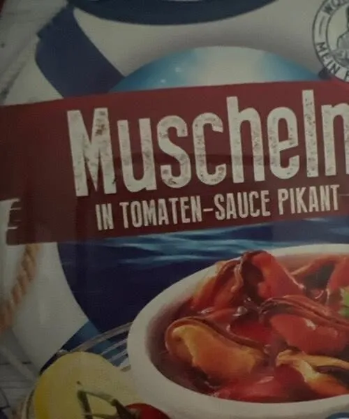 Muscheln in Tomatensoße