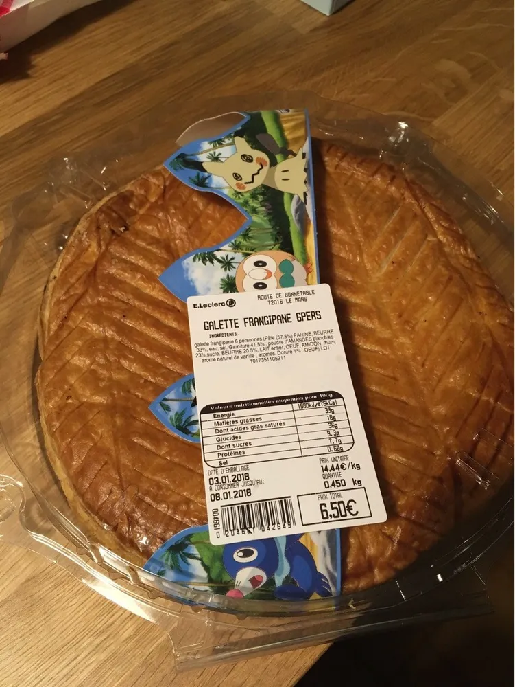 Galette frangipane