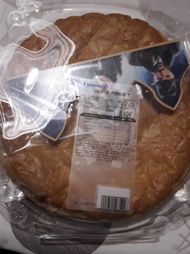 Galette des rois aux pommes