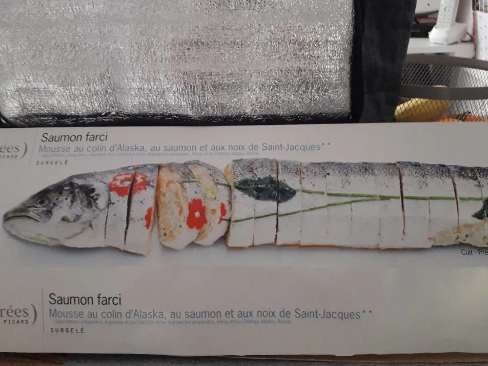 Saumon farci