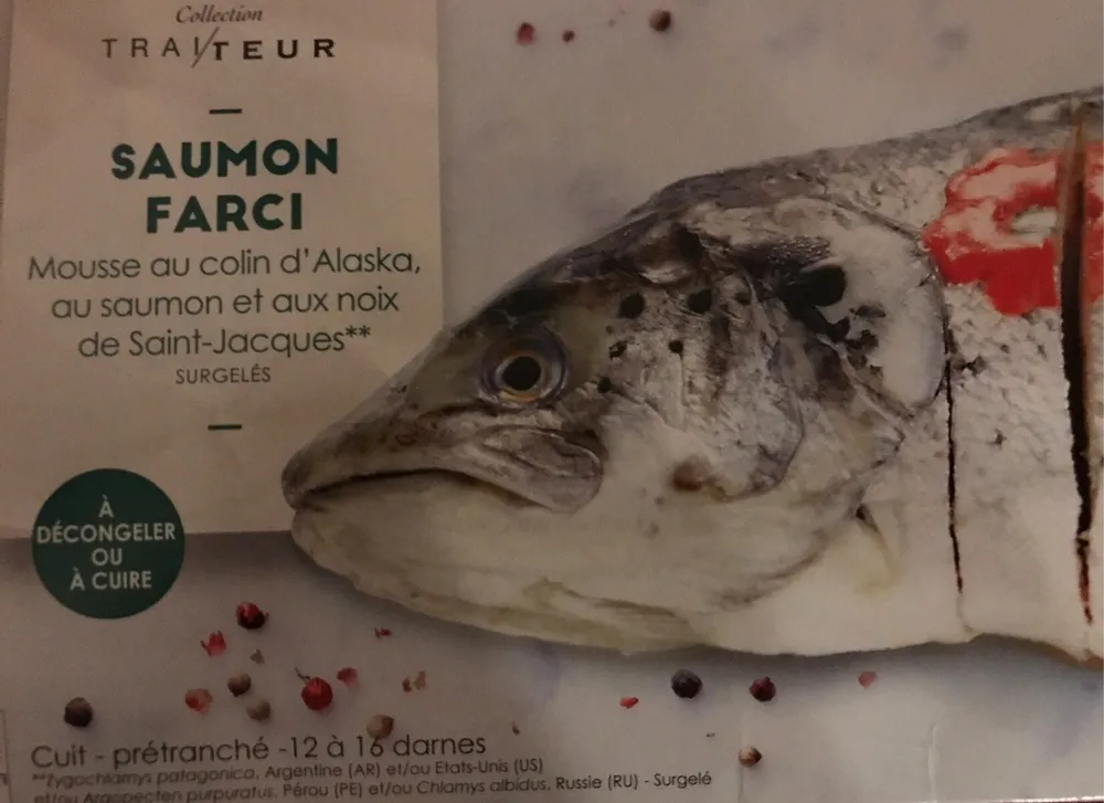 Saumon farci
