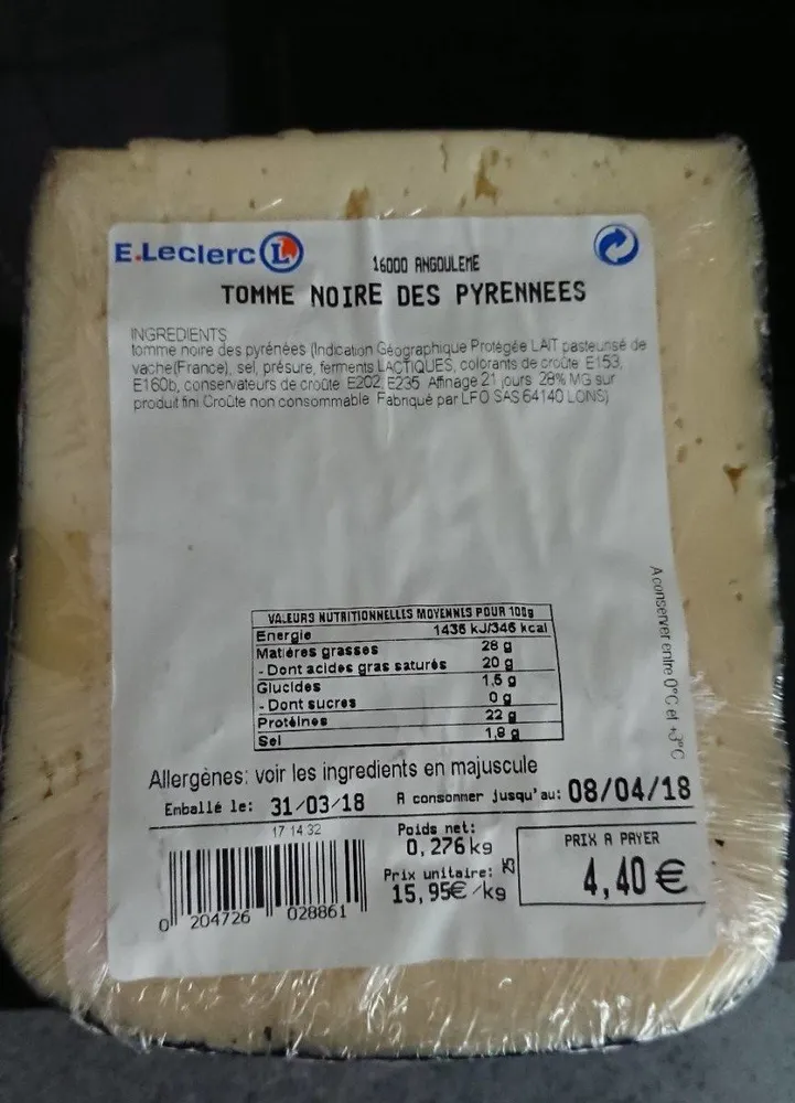 Tomme noire des Pyrénées