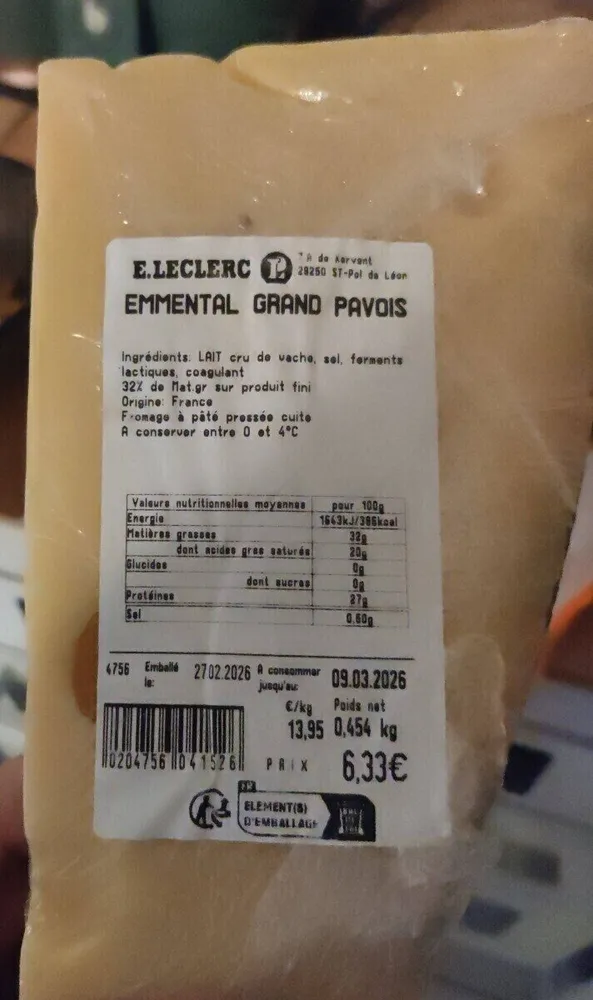 Emmental grand pavois