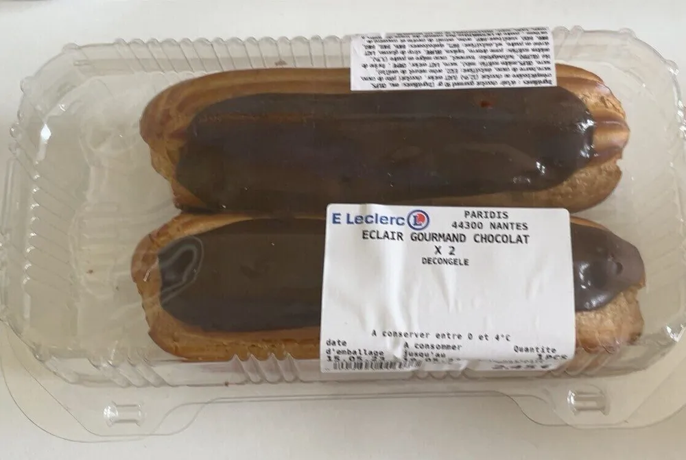 Éclair gourmand chocolat
