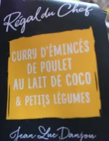 Curry d'émincés de poulet