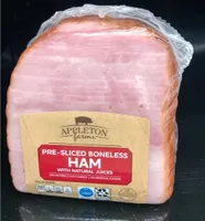 Pre sliced boneless ham