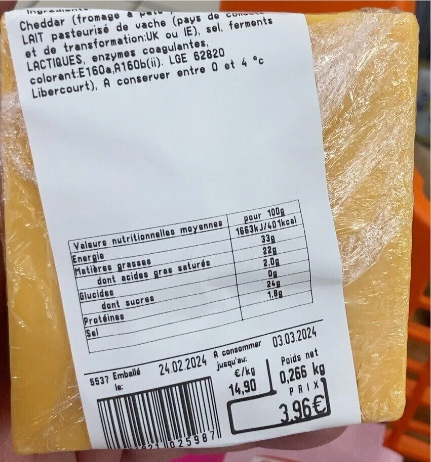 CHEDDAR ROUGE