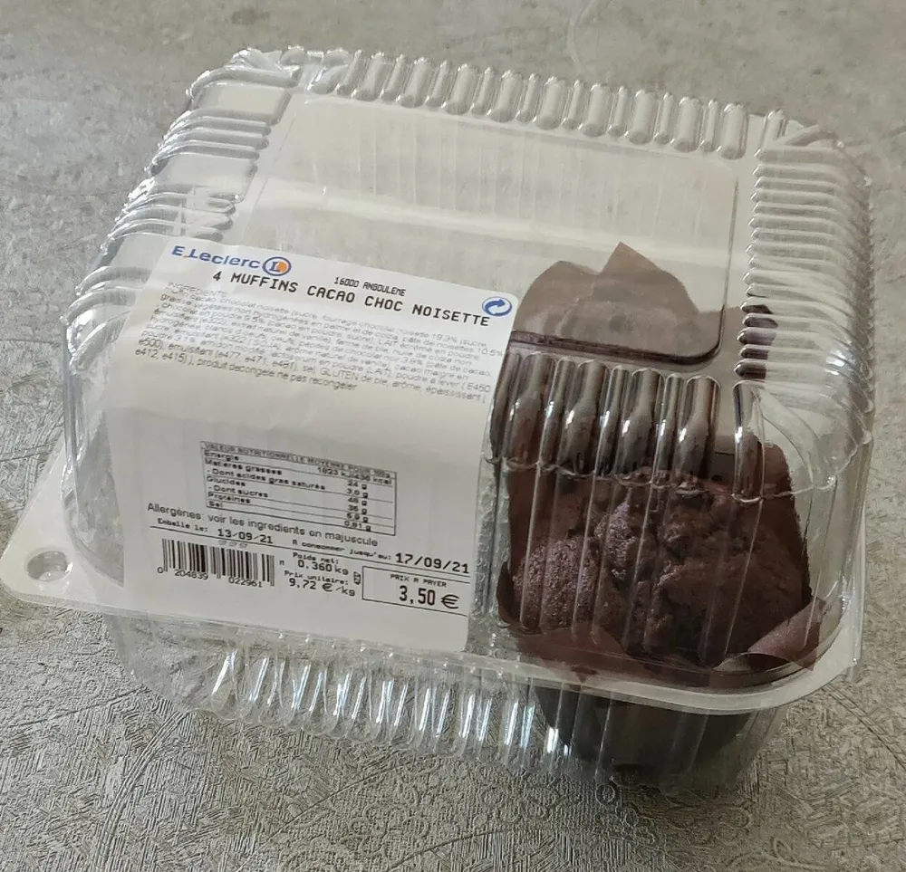 Muffins Tout Chocolat