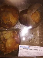 Muffins pommes caramel