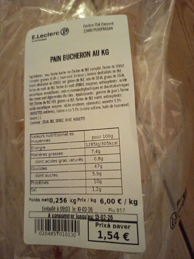 Pain bûcheron