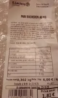 Pain bucheron Leclerc