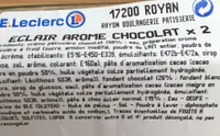 Eclair au chocolat