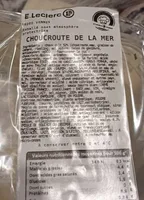 Choucroute de la mer