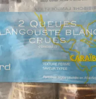 Queues de langouste blanche