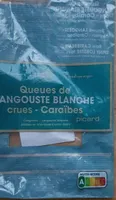 Queues de langouste Blanche crues - Caraïbes -  congelées