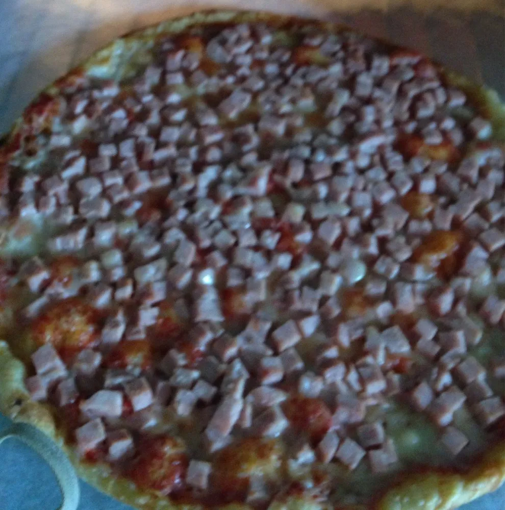 Pizza jambon/fromage