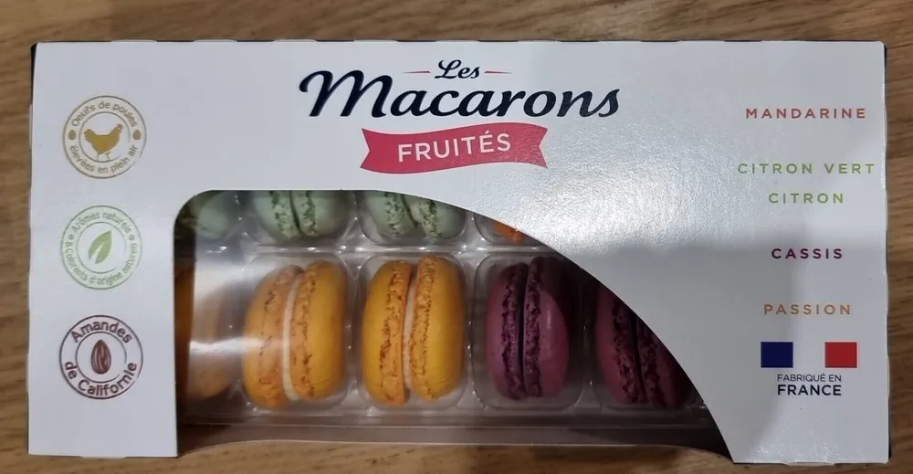 Les macarons fruité
