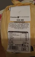 Pain black brod leclerc