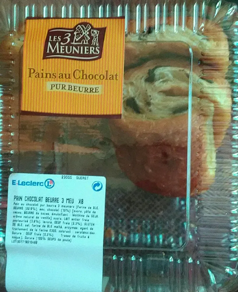 Pains au chocolat pur beurre