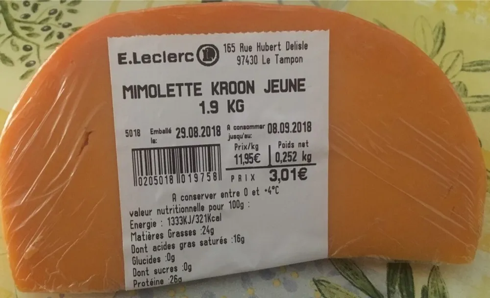 Mimolette Kroon Jeune