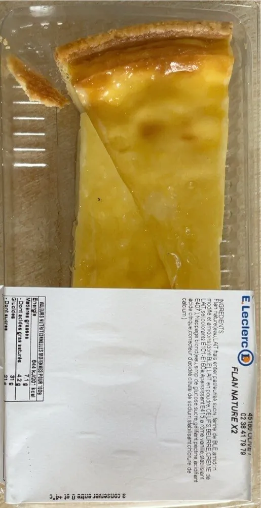 Flan Nature