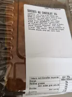 Suisses au chocolat X4