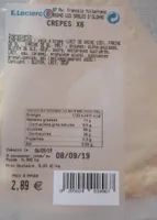 Crêpes x6