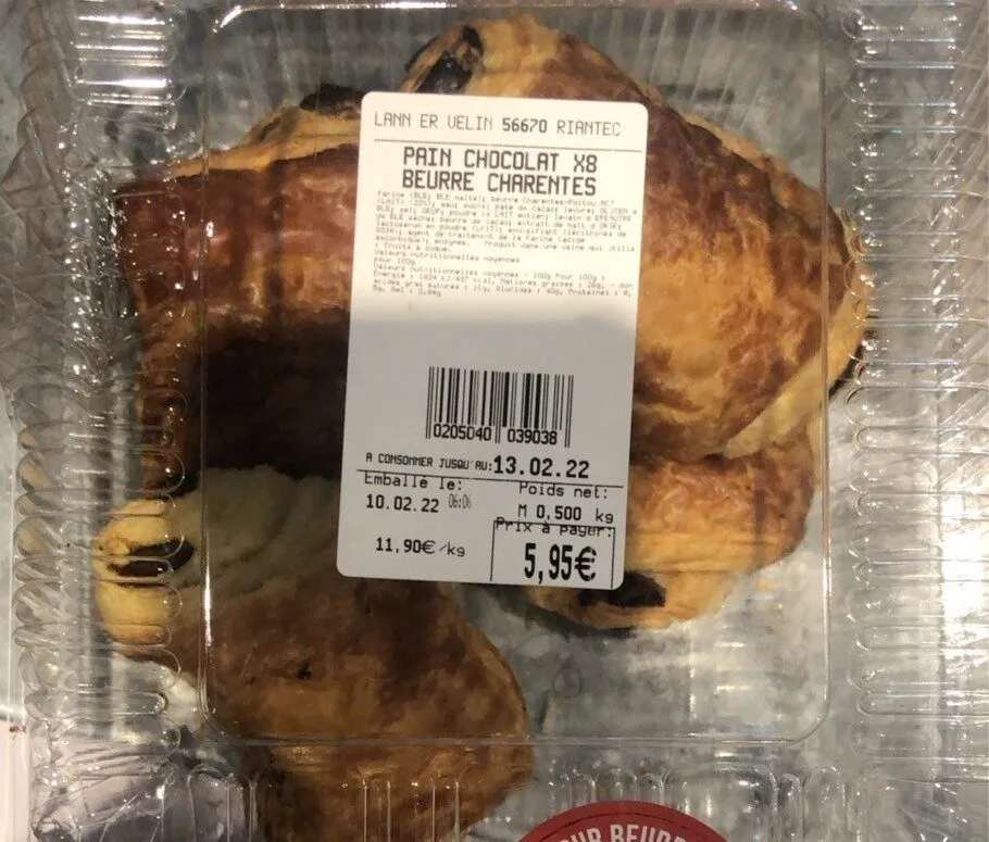 Pains au chocolat