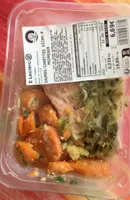 Saumon/carottes/poireaux