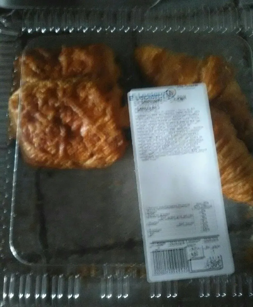Croissants, pain au chocolat