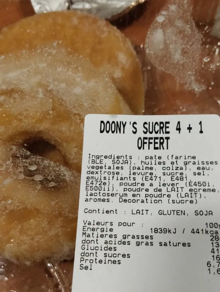 Doony's sucre