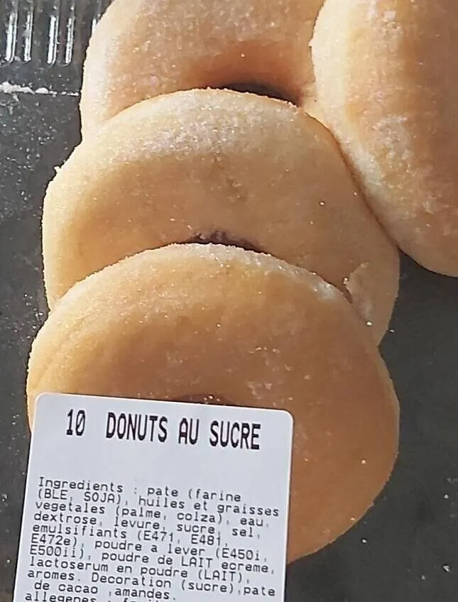Donuts au sucre