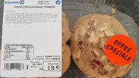 Cookie chocolat blanc framboise