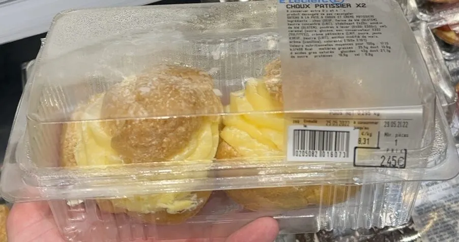 Choux pâtissier x 2