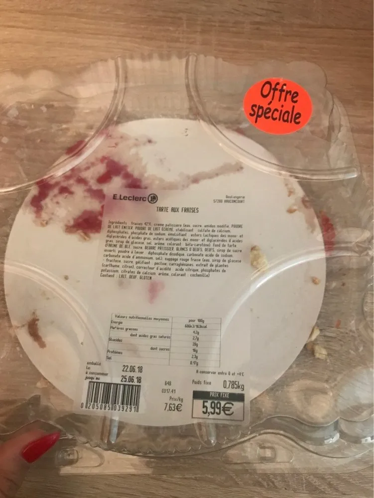 Tarte au fraise