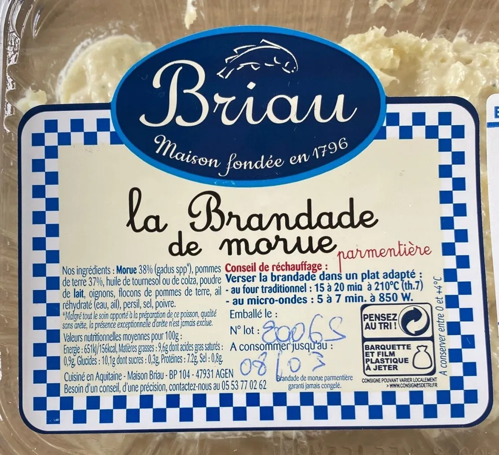 Brandade de morue