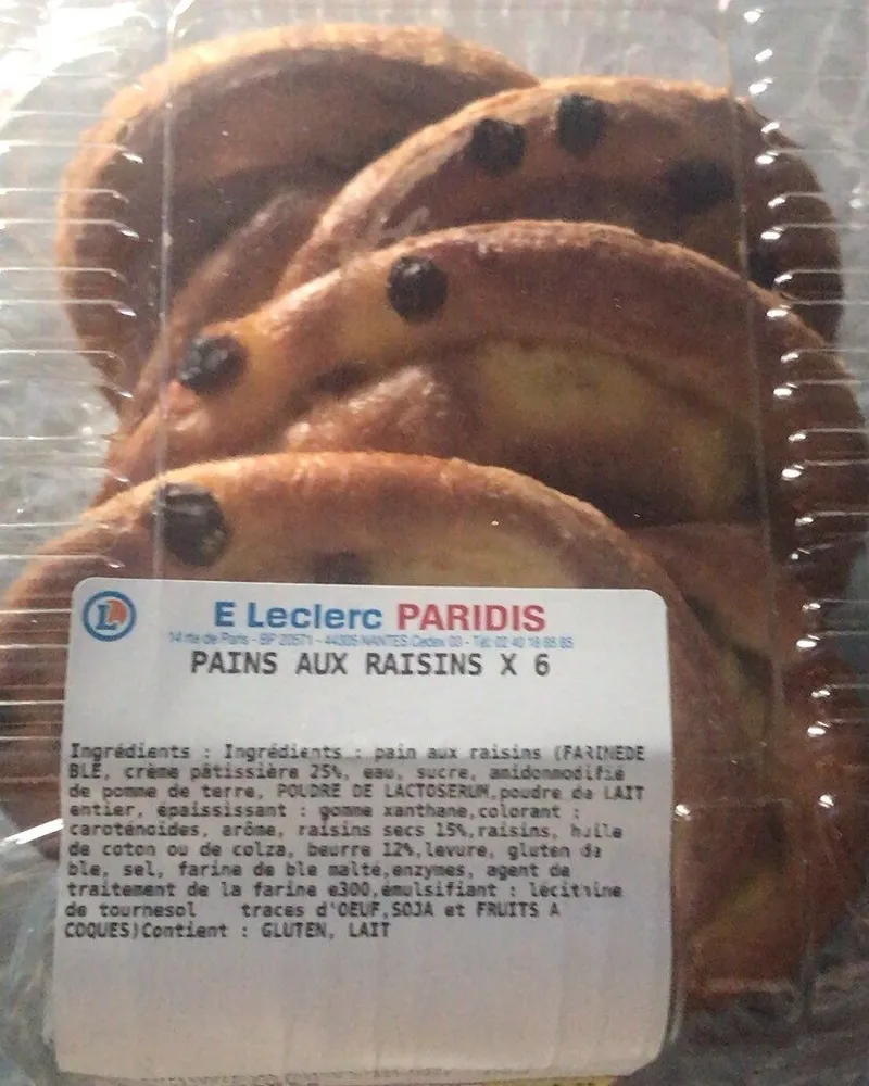 Pains aux raisins