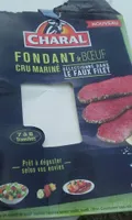 Fondant de boeuf cru marine