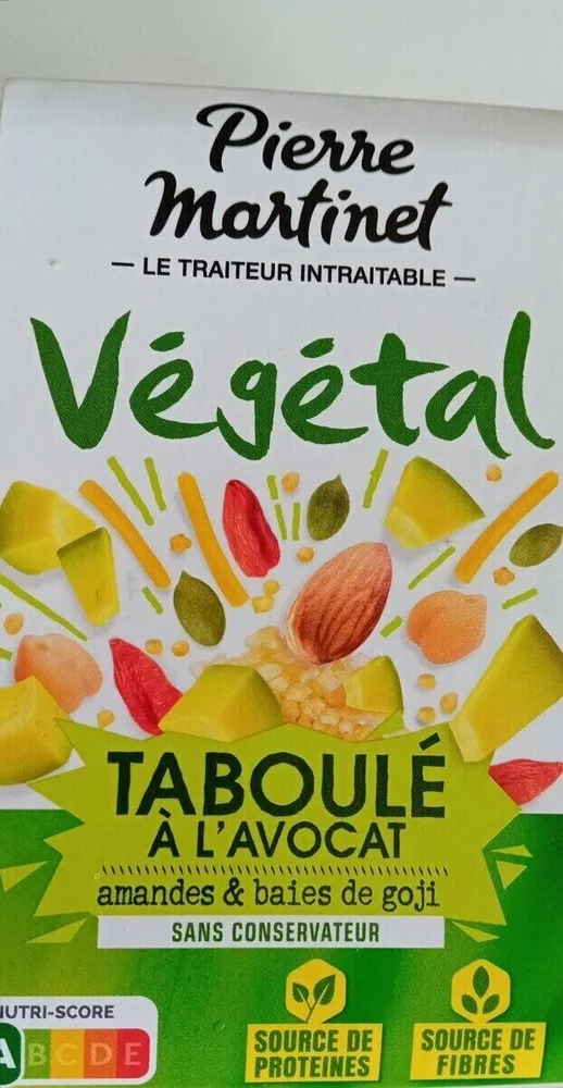 Taboule à l'avocat