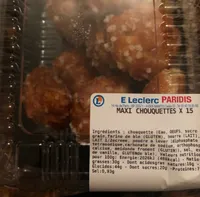 Maxi chouquettes x15