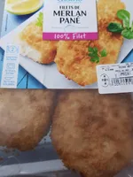 Filet de merlan pané