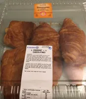4 croissants + 4 chocolatines