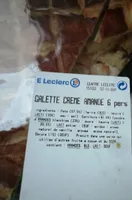 Galette crème amande leclerc
