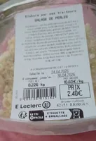 Salade de perles